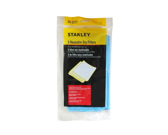 Filtres secs réutilisables de 3 pièces de Stanley
