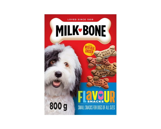 Milk-Bone Croque-saveur biscuits petits - Emballage économique;800g