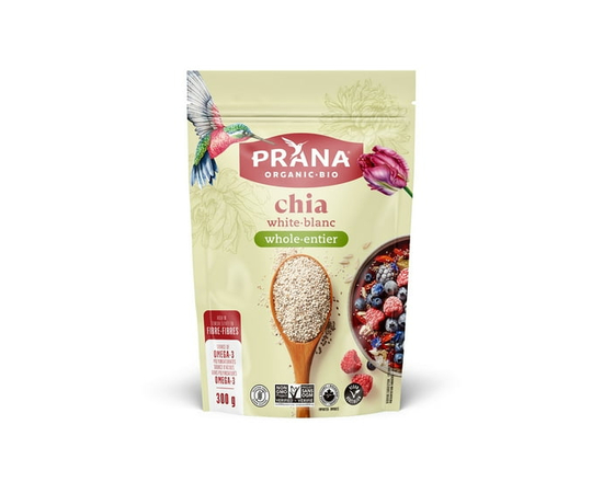 Prana Organic White Chia - 300 g