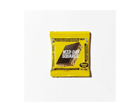 Mid-Day Squares Chocolate Cookie Dough Plant-Based Refrigerated Bar