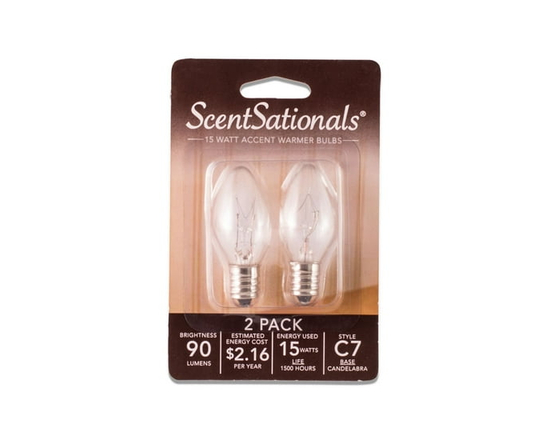Ampoules réchauffeurs Accent 15 watt - ScentSationals
