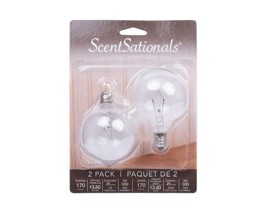 Ampoules réchauffeurs classique 25 watt - ScentSationals - 2.5po