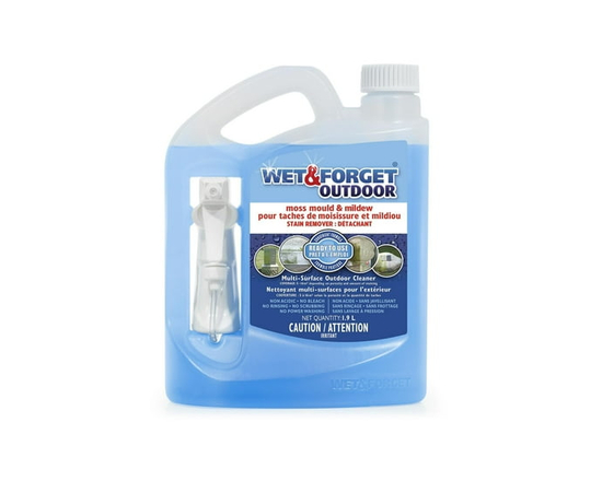 Wet & Forget Ready to Use Moss Mould & Mildew Stain Remover - 1 Gallon