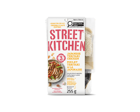 Street Kitchen, Japanese Teriyaki Chicken Kit, 255 G (Shelf Stable) - 255 G