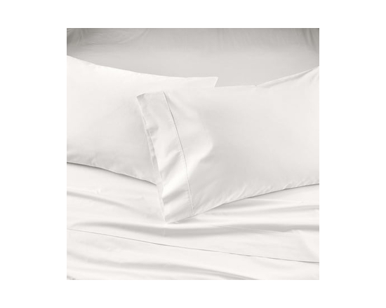 Better Homes & Gardens 300 Thread Count Cool & Crisp 4-Piece Cotton Percale Sheet Set (Off White)