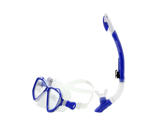 Body Glove Adult Snorkel Set Combo Mask Snorkel Fins Diving Kit Passage Series - Adult