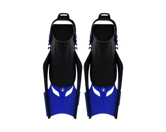 Body Glove Travel Crossfin Swim Fins Adult One Size Lightweight Short Blade Training Fins - One Size