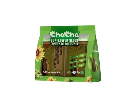 Chacha Sunflower Seeds Original Flavor 4pk - 260g*4