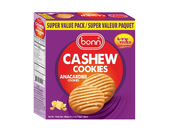 Bonn Cashew Cookies, 600g - 600g