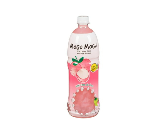 MOGU Lychee Juice Drink with Nata De Coco - 1 L