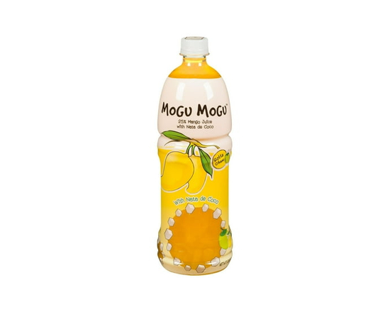 MOGUMOGU Mango Drink with Nata De Coco - 1 L