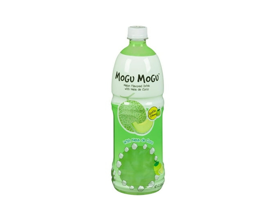 MOGUMOGU Melon Juice Drink with Nata De Coco - 1 L