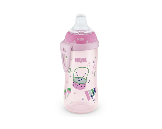 NUK Active Sippy Cup, Pink, 10 oz (Pink)