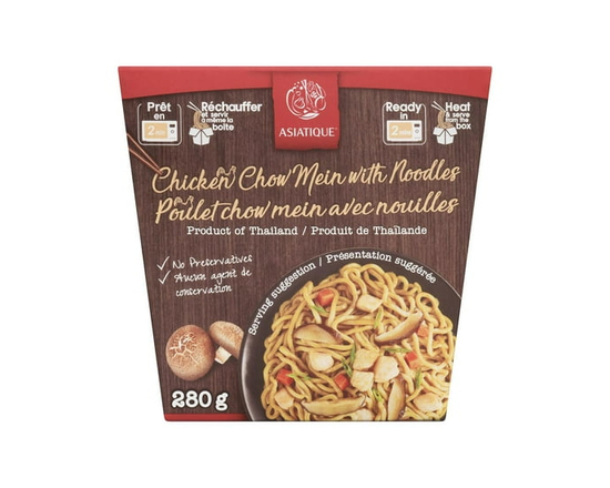 Asiatique Chicken Chow Mein Noodles 280 g Meal Kit - 280 g