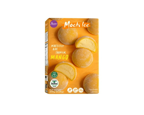 Buono Mochi lce Frozen Dessert Mango - 208 (28g x 8)