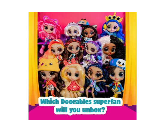 Disney Doorables ADOORBS Dolls, Collectible Dolls, Kids Toys for Ages 5 up by Just Play