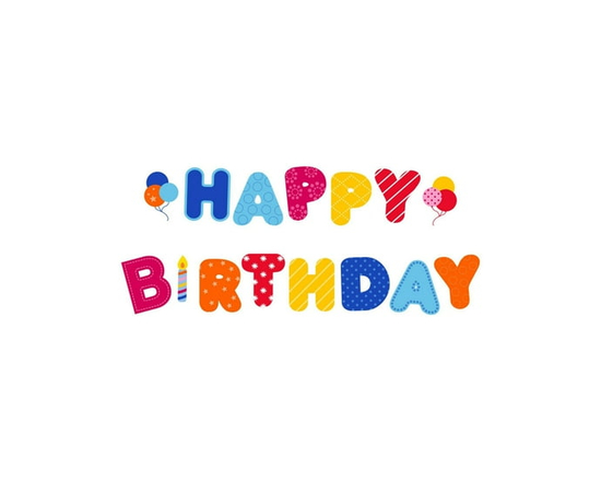 Happy Birthday Yard Sign - 21" x 17.25" x 3.25"