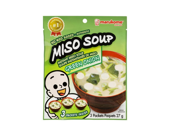 Marukome Instant Miso Soup (Tofu), 29g - 27.9g