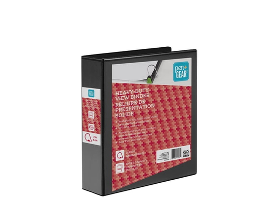 Pen + Gear Heavy-Duty View Binder