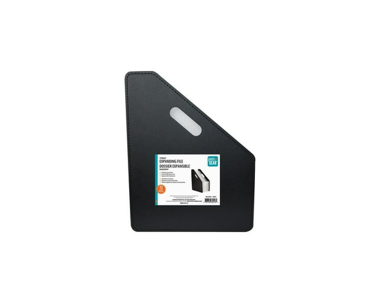 PEN+GEAR 13-POCKET EXPANDING FILE STORAGE, BLACK