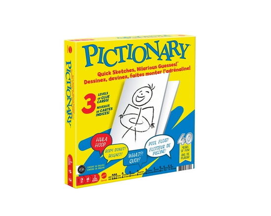 Jeu de dessin rapide Pictionary pour famille, enfants et adultes Version anglaise - N / A