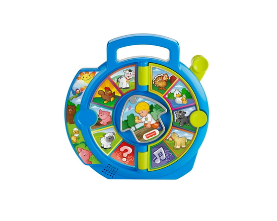Fisher-Price Little People World of Animals See ‘n Say Toddler Musical Learning Toy - English Version - One Size
