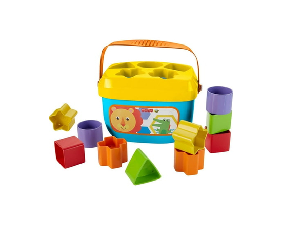 Fisher-Price Baby’s First Blocks Shape-Sorting Toy, for Infants 6+ Months - First Blocks Refresh