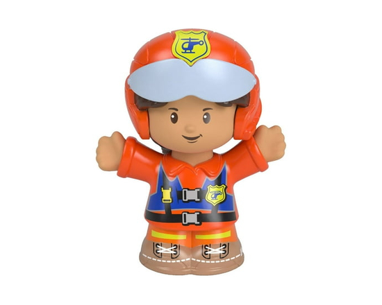 Little People Pilot Louis Figure
