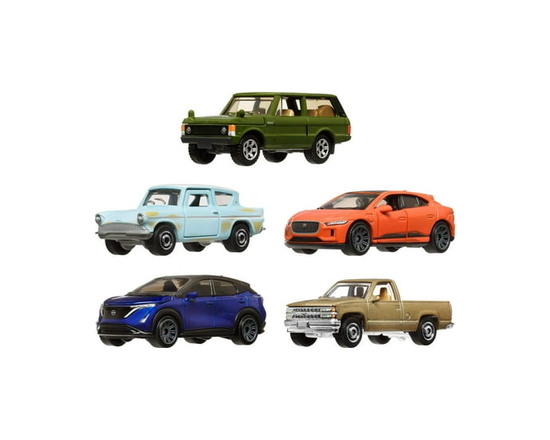 Assortiment de véhicules en métal Matchbox à l’échelle 1:64 avec pièces mobiles - Taille Unique