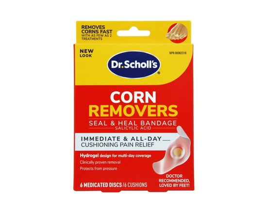 Dr. Scholl’s® Corn Removers with Duragel™ Technology, 6 Medicated Discs