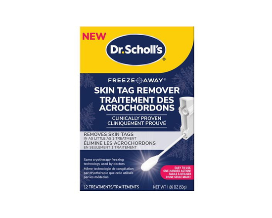 Dr. Scholl's Freeze Away Skin Tag Remover, 12 Count Treatments