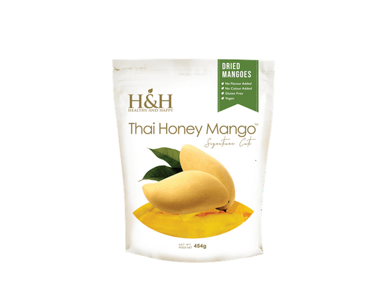 H&H Healthy & Happy Thai Honey Mango Dried Mango - 1 lbs