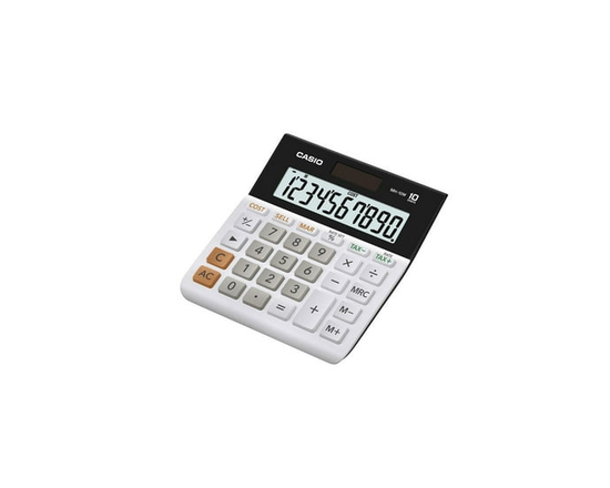 CASIO® MH-10M Business Desktop calculator - 12.7 x 13.65 x 2.76