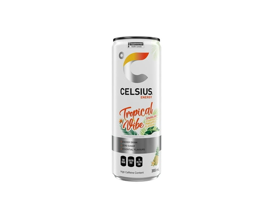 Boisson énergisante Celsius Tropical Vibe 355mL, Canette - 355 ml