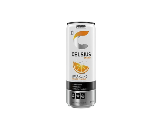 Boisson énergisante Celsius Orange 355 mL, Canette - 355 ml