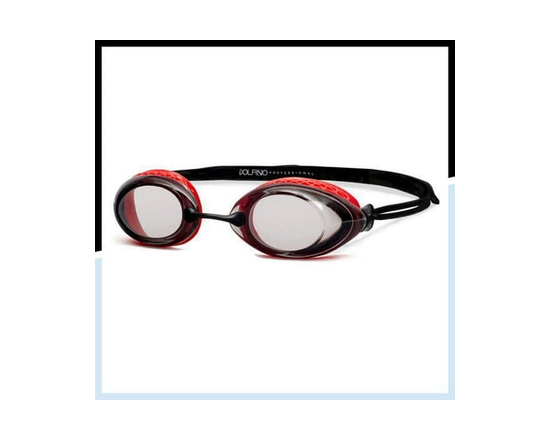 Dolfino Pro Launch Adult Swim Goggle - Red / Black