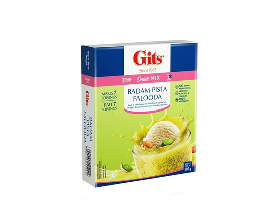 Gits Badam Pista Falooda Drink Mix, 200g - 200 g