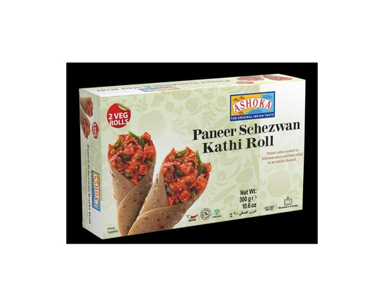 Ashoka Frozen Kathi Roll - Paneer Schezwan - 300 gm