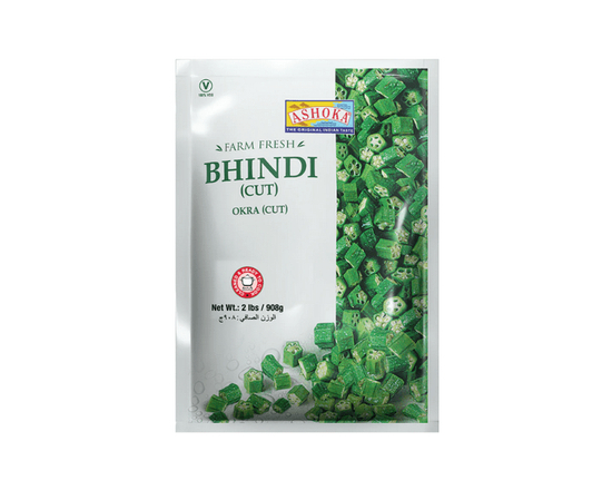 ASHOKA OKRA CUT 908G - 908g