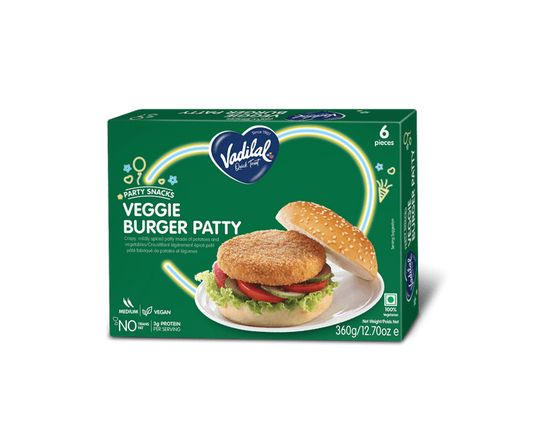 Vadilal Veggie Burger Patty - 360gm