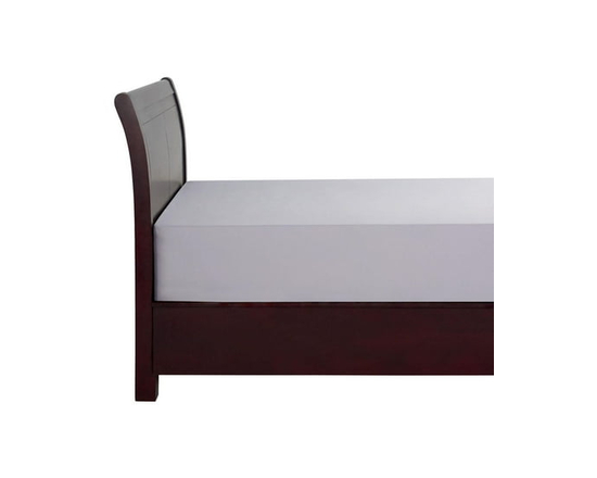 Hometrends 300 TC Brushed Percale Fitted Sheet (Light Grey)