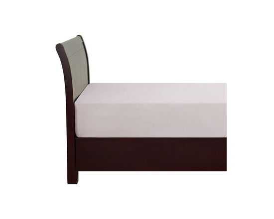 Drap-housse en percale brossée 300 fils de Hometrends (Rayon de lune)