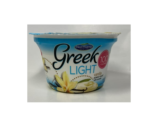YAOURT grec léger Norman's à la Vanille