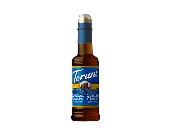 Torani Sugar Free Brown Sugar Cinnamon Flavoured Syrup - 375 mL