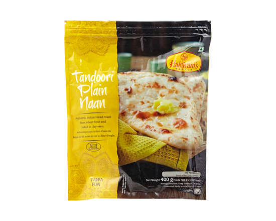 Haldiram Tandoori Plain Naan - 400 G