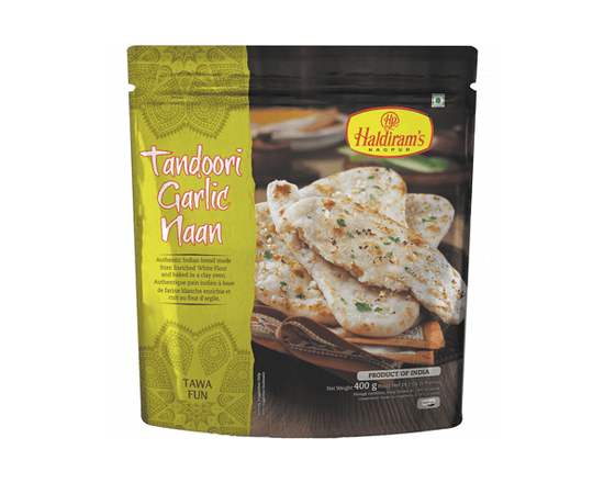 Haldiram Tandoori Garlic Naan - 400 G