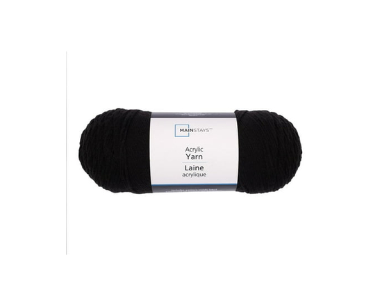 Mainstays Medium Acrylic Yarn Purple V, 7 oz 397 Yards (Black)