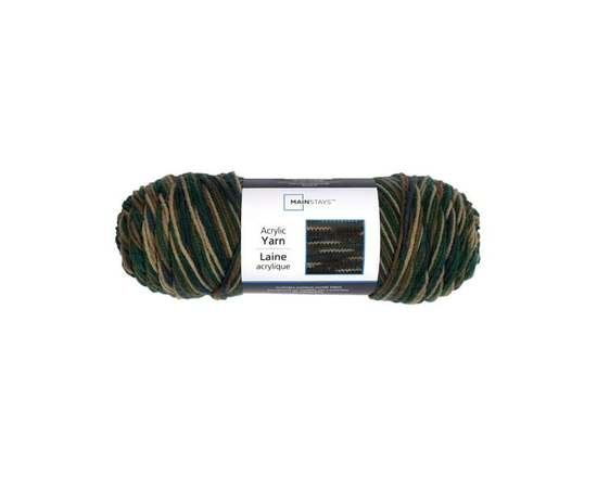 Mainstays Acrylic Yarn (Camouflage)