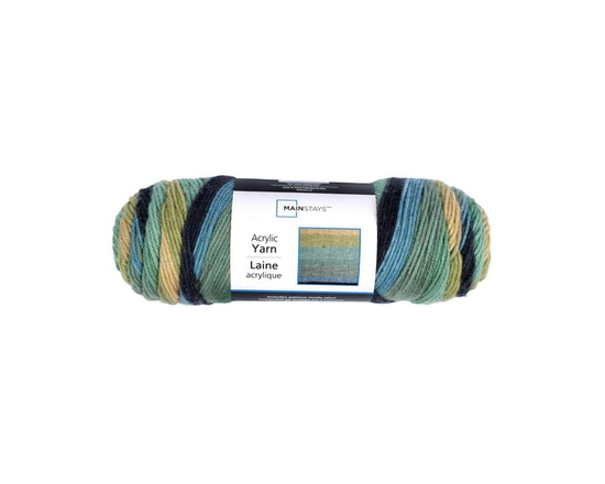 Mainstays Acrylic Yarn (Fruity Stripe)
