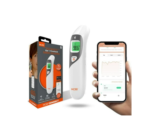 Smart DualScan Ear & Forehead Bluetooth Thermometer